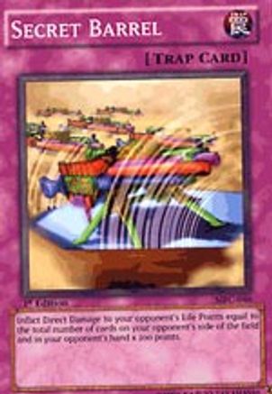 Secret Barrel (MFC-046) - Magician's Force 1st Edition - Premium Yugioh Single from Konami - Just $4.40! Shop now at Game Crave Tournament Store