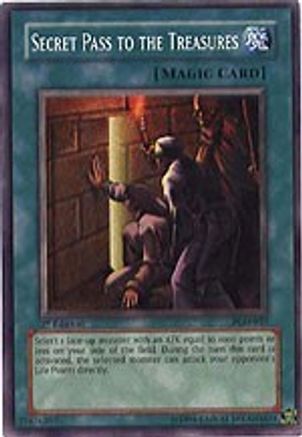 Secret Pass to the Treasures (PGD-037) - Pharaonic Guardian 1st Edition - Premium Yugioh Single from Konami - Just $0.27! Shop now at Game Crave Tournament Store