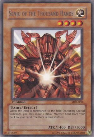 Senju of the Thousand Hands (MRL-080) - Magic Ruler 1st Edition - Premium Yugioh Single from Konami - Just $0.75! Shop now at Game Crave Tournament Store