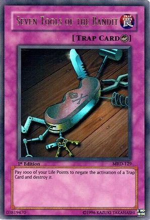 Seven Tools of the Bandit (MRD-129) - Metal Raiders 1st Edition - Premium Yugioh Single from Konami - Just $9.40! Shop now at Game Crave Tournament Store