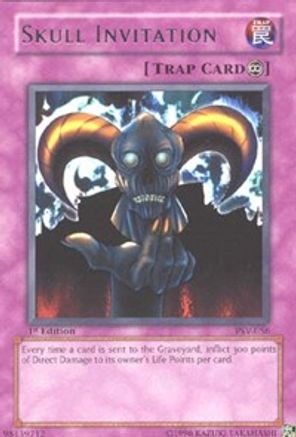 Skull Invitation (PSV-056) - Pharaoh's Servant Unlimited - Premium Yugioh Single from Konami - Just $0.08! Shop now at Game Crave Tournament Store
