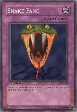 Snake Fang (MRL-050) - Magic Ruler Unlimited - Premium Yugioh Single from Konami - Just $0.25! Shop now at Game Crave Tournament Store