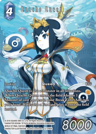 Quacho Queen (Full Art) (OPUS XII) Foil - Premium Final Fantasy Single from Opus XII - Just $14.90! Shop now at Game Crave Tournament Store
