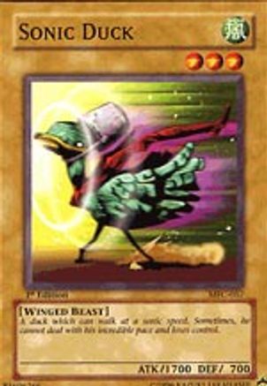 Sonic Duck (MFC-057) - Magician's Force Unlimited - Premium Yugioh Single from Konami - Just $0.25! Shop now at Game Crave Tournament Store