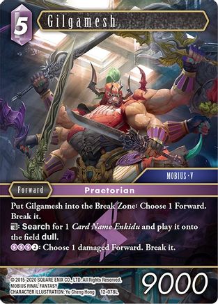 Gilgamesh (OPUS XII) Foil - Premium Final Fantasy Single from Opus XII - Just $1.77! Shop now at Game Crave Tournament Store