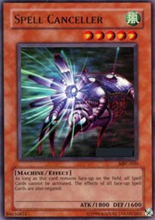 Spell Canceller (MFC-020) - Magician's Force 1st Edition - Premium Yugioh Single from Konami - Just $6.65! Shop now at Game Crave Tournament Store