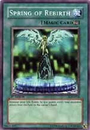 Spring of Rebirth (LOD-076) - Legacy of Darkness Unlimited - Premium Yugioh Single from Konami - Just $0.25! Shop now at Game Crave Tournament Store