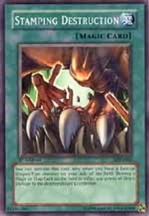 Stamping Destruction (LOD-046) - Legacy of Darkness Unlimited - Premium Yugioh Single from Konami - Just $0.26! Shop now at Game Crave Tournament Store