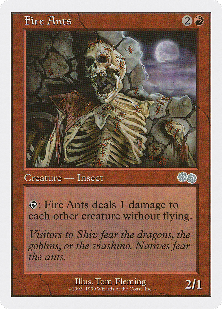 Fire Ants (BRB-027) - Battle Royale Box Set - Premium MTG Single from Wizards of the Coast - Just $0.38! Shop now at Game Crave Tournament Store