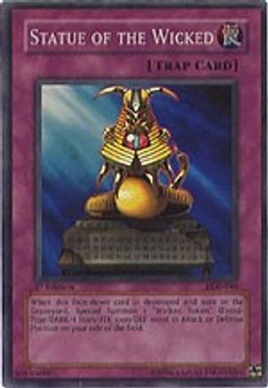 Statue of the Wicked (PGD-046) - Pharaonic Guardian Unlimited - Premium Yugioh Single from Konami - Just $0.51! Shop now at Game Crave Tournament Store
