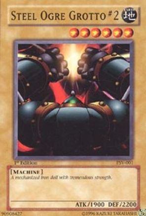 Steel Ogre Grotto #2 (PSV-001) - Pharaoh's Servant 1st Edition - Premium Yugioh Single from Konami - Just $0.08! Shop now at Game Crave Tournament Store