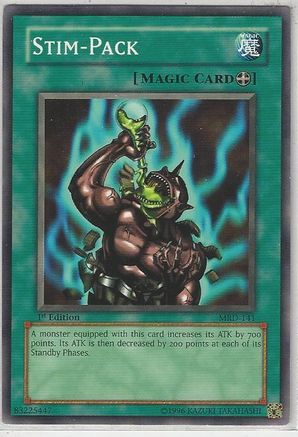 Stim-Pack (MRD-141) - Metal Raiders Unlimited - Premium Yugioh Single from Konami - Just $0.24! Shop now at Game Crave Tournament Store