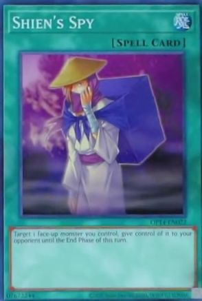 Shien's Spy (OP14-EN022) - OTS Tournament Pack 14 Unlimited - Premium Yugioh Single from Konami - Just $0.28! Shop now at Game Crave Tournament Store