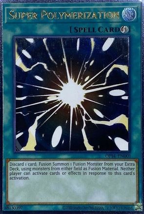 Super Polymerization (OP14-EN001) - OTS Tournament Pack 14 Unlimited - Premium Yugioh Single from Konami - Just $47.71! Shop now at Game Crave Tournament Store