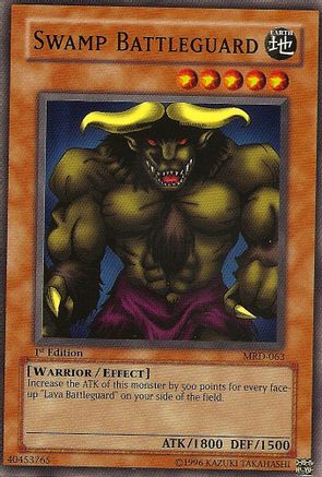 Swamp Battleguard (MRD-063) - Metal Raiders Unlimited - Premium Yugioh Single from Konami - Just $0.26! Shop now at Game Crave Tournament Store
