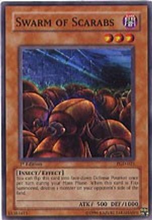 Swarm of Scarabs (PGD-021) - Pharaonic Guardian 1st Edition - Premium Yugioh Single from Konami - Just $0.53! Shop now at Game Crave Tournament Store