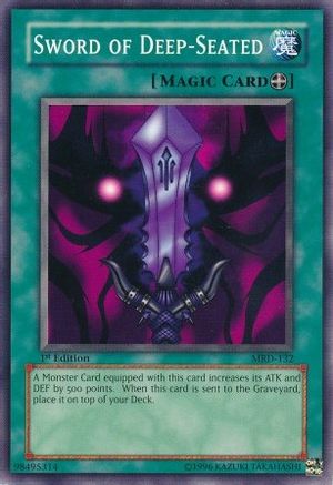 Sword of Deep-Seated (MRD-132) - Metal Raiders 1st Edition - Premium Yugioh Single from Konami - Just $1.23! Shop now at Game Crave Tournament Store