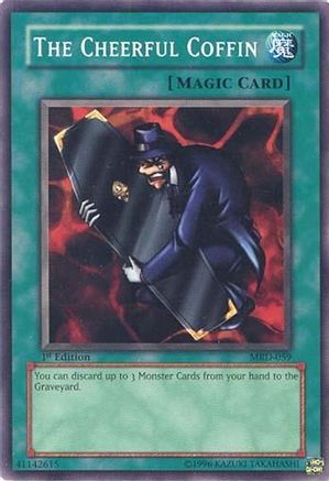 The Cheerful Coffin (MRD-059) - Metal Raiders Unlimited - Premium Yugioh Single from Konami - Just $0.23! Shop now at Game Crave Tournament Store