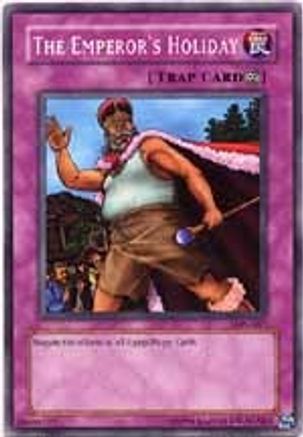 The Emperor's Holiday (LON-087) - Labyrinth of Nightmare Unlimited - Premium Yugioh Single from Konami - Just $0.25! Shop now at Game Crave Tournament Store