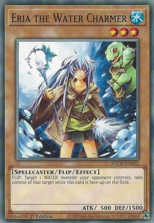 Eria the Water Charmer (SDCH-EN002) - Structure Deck: Spirit Charmers 1st Edition - Premium Yugioh Single from Konami - Just $0.25! Shop now at Game Crave Tournament Store