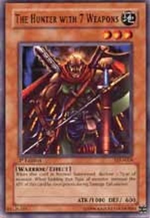 The Hunter with 7 Weapons (LOD-024) - Legacy of Darkness 1st Edition - Premium Yugioh Single from Konami - Just $0.25! Shop now at Game Crave Tournament Store
