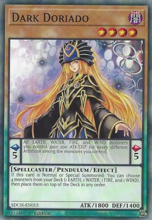 Dark Doriado (SDCH-EN015) - Structure Deck: Spirit Charmers 1st Edition - Premium Yugioh Single from Konami - Just $0.25! Shop now at Game Crave Tournament Store