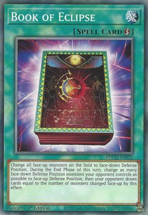 Book of Eclipse (SDCH-EN025) - Structure Deck: Spirit Charmers 1st Edition - Premium Yugioh Single from Konami - Just $0.25! Shop now at Game Crave Tournament Store