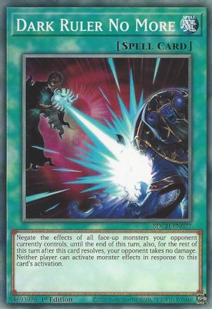 Dark Ruler No More (SDCH-EN027) - Structure Deck: Spirit Charmers 1st Edition - Premium Yugioh Single from Konami - Just $0.72! Shop now at Game Crave Tournament Store