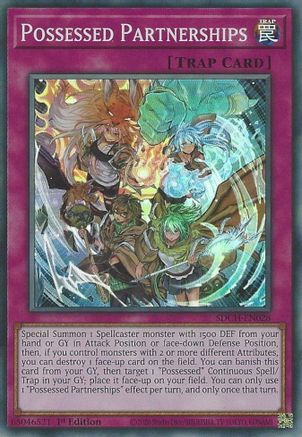 Possessed Partnerships (SDCH-EN028) - Structure Deck: Spirit Charmers 1st Edition - Premium Yugioh Single from Konami - Just $0.25! Shop now at Game Crave Tournament Store