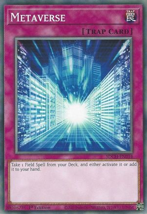 Metaverse (SDCH-EN034) - Structure Deck: Spirit Charmers 1st Edition - Premium Yugioh Single from Konami - Just $0.25! Shop now at Game Crave Tournament Store