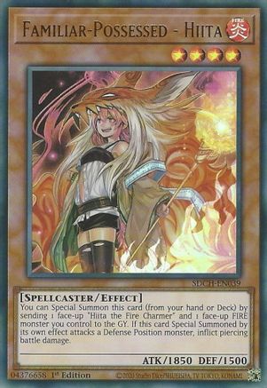 Familiar-Possessed - Hiita (Alternate Art) (SDCH-EN039) - Structure Deck: Spirit Charmers 1st Edition - Premium Yugioh Single from Konami - Just $1.28! Shop now at Game Crave Tournament Store