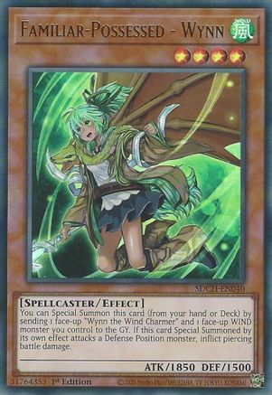 Familiar-Possessed - Wynn (Alternate Art) (SDCH-EN040) - Structure Deck: Spirit Charmers 1st Edition - Premium Yugioh Single from Konami - Just $0.82! Shop now at Game Crave Tournament Store