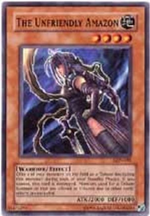 The Unfriendly Amazon (LON-031) - Labyrinth of Nightmare Unlimited - Premium Yugioh Single from Konami - Just $0.25! Shop now at Game Crave Tournament Store