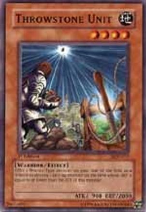 Throwstone Unit (LOD-017) - Legacy of Darkness Unlimited - Premium Yugioh Single from Konami - Just $0.26! Shop now at Game Crave Tournament Store