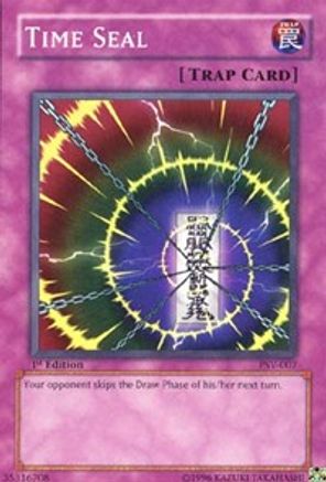 Time Seal (PSV-007) - Pharaoh's Servant 1st Edition - Premium Yugioh Single from Konami - Just $1.27! Shop now at Game Crave Tournament Store