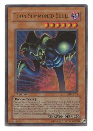 Toon Summoned Skull (MRL-073) - Magic Ruler 1st Edition - Premium Yugioh Single from Konami - Just $48.64! Shop now at Game Crave Tournament Store