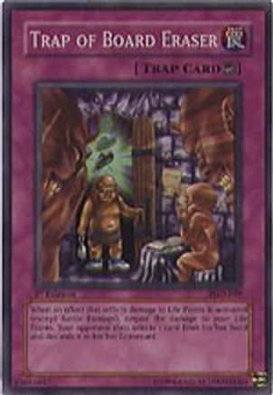 Trap of Board Eraser (PGD-099) - Pharaonic Guardian Unlimited - Premium Yugioh Single from Konami - Just $0.35! Shop now at Game Crave Tournament Store
