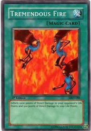 Tremendous Fire (MRD-088) - Metal Raiders Unlimited - Premium Yugioh Single from Konami - Just $0.33! Shop now at Game Crave Tournament Store