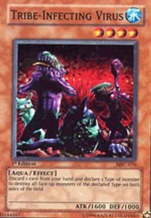 Tribe-Infecting Virus (MFC-076) - Magician's Force 1st Edition - Premium Yugioh Single from Konami - Just $16.58! Shop now at Game Crave Tournament Store