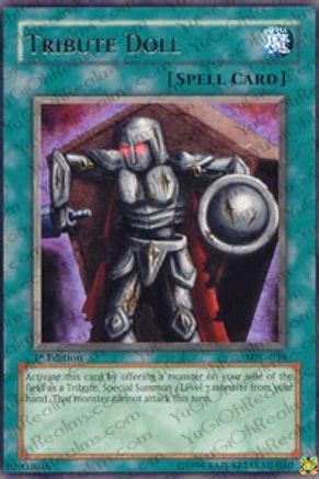 Tribute Doll (MFC-039) - Magician's Force 1st Edition - Premium Yugioh Single from Konami - Just $0.68! Shop now at Game Crave Tournament Store