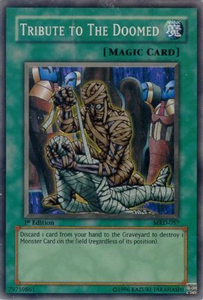 Tribute to The Doomed (MRD-057) - Metal Raiders 1st Edition - Premium Yugioh Single from Konami - Just $15.12! Shop now at Game Crave Tournament Store