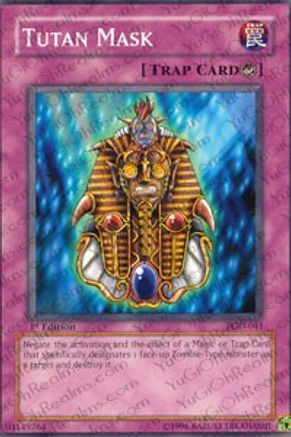 Tutan Mask (PGD-041) - Pharaonic Guardian Unlimited - Premium Yugioh Single from Konami - Just $0.25! Shop now at Game Crave Tournament Store