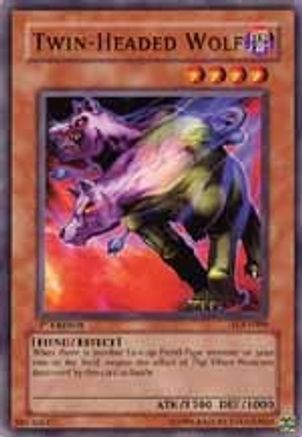 Twin-Headed Wolf (LOD-008) - Legacy of Darkness 1st Edition - Premium Yugioh Single from Konami - Just $0.25! Shop now at Game Crave Tournament Store