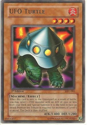 UFO Turtle (MRL-081) - Magic Ruler 1st Edition - Premium Yugioh Single from Konami - Just $0.84! Shop now at Game Crave Tournament Store