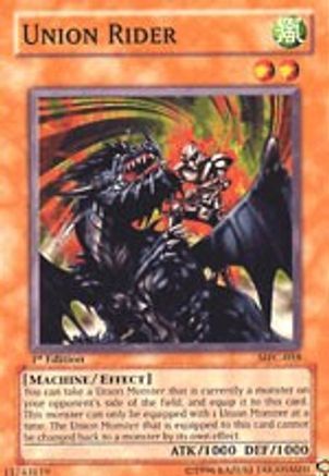 Union Rider (MFC-018) - Magician's Force 1st Edition - Premium Yugioh Single from Konami - Just $0.25! Shop now at Game Crave Tournament Store