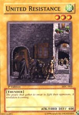 United Resistance (MFC-003) - Magician's Force Unlimited - Premium Yugioh Single from Konami - Just $0.25! Shop now at Game Crave Tournament Store