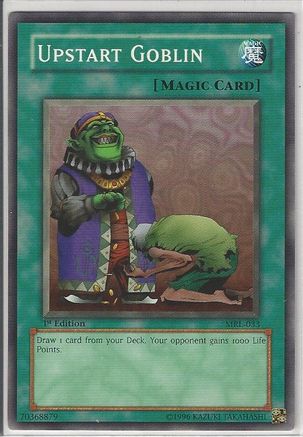 Upstart Goblin (MRL-033) - Magic Ruler Unlimited - Premium Yugioh Single from Konami - Just $1.42! Shop now at Game Crave Tournament Store