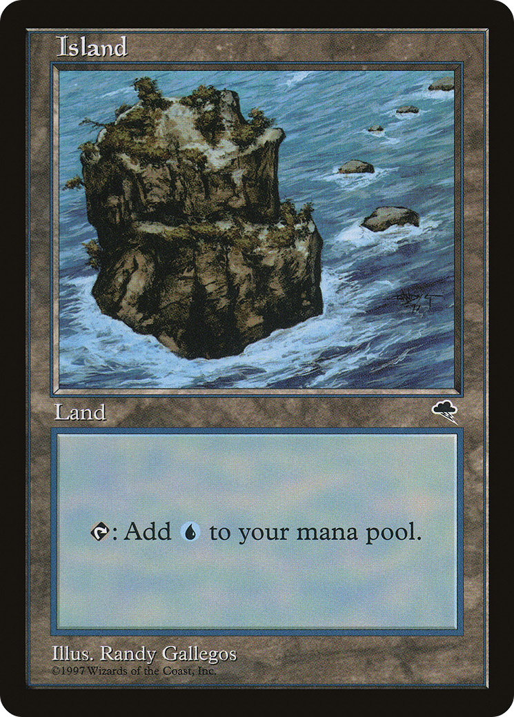 Island (TMP-335) - Tempest - Premium MTG Single from Wizards of the Coast - Just $0.37! Shop now at Game Crave Tournament Store