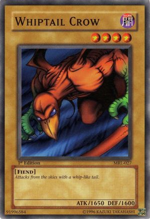 Whiptail Crow (MRL-027) - Magic Ruler Unlimited - Premium Yugioh Single from Konami - Just $0.25! Shop now at Game Crave Tournament Store