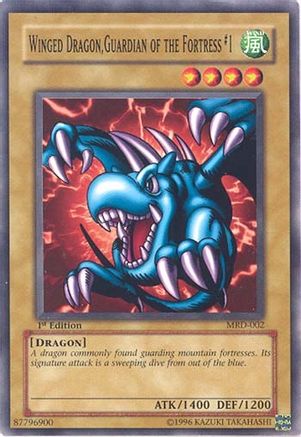 Winged Dragon, Guardian of the Fortress #1 (MRD-002) - Metal Raiders 1st Edition - Premium Yugioh Single from Konami - Just $3.68! Shop now at Game Crave Tournament Store